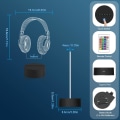 Miniatyrbild 4 av 4: Hologram Controller 3D Nattlampa för Barn, 16 Färger & Fjärrkontroll Dimmer Kontroll Pojke Flicka Videospel Rum Tillbehör som Jul Födelsedagspresent till Barn