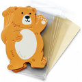 Miniatyrbilde 4 av 5: 20 stk Teddy Bear gaveposer til barnebursdager 8cm x 12cm godteriposer julegave