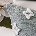 Miniatyrbillede 3 af 5: Et sæt med 2 dekorative pudebetræk, diamant jacquard pudebetræk, sommer sofa bløde rektangulære pudebetræk, 12x20 tommer, beige