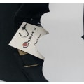 Miniatyrbilde 5 av 5: Menn Kvinner Mote Voksen Justerbar Baseball Cap 100% Bomull Hat Komfort Passform Unisex Garment Vasket Selvfabrikk Stropp Vanlig Avslappet Passform Svart