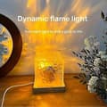 Miniatyrbild 2 av 4: Starry Sky Lamp, Aurora Cube Lamp, 16-Color Wave Lamp, with Remote Control, Rechargeable.