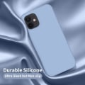 Pikkukuva 3 / 4: Suunniteltu iPhone 12 -kotelolle, suunniteltu iPhone 12 Pro -kotelolle, silikoninen iskunkestävä puhelinkotelo [pehmeällä naarmuuntumattomalla mikrokuitukannella] 6,1 tuumaa, musta