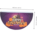 Pikkukuva 2 / 5: Kaiteen koriste ulkoliput Halloween-fanilippu Kurpitsaviirin oranssi lippukoriste Ulkokoriste Ulkokyltti Halloween-lippu