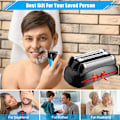 Miniatyrbilde 3 av 3: Erstatnings barberhode for 32B 32S 21B 21S barberfolie (svart)