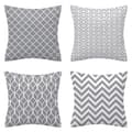 Set med 4 kuddfodral, 45x45cm, heminredning