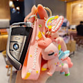 Pikkukuva 4 / 5: Söpö avaimenperä Kawaii Anime Avaimenperät Tarvikkeet, Yksisarvinen Käsilaukun Riipukset Auto Piirretty Avaimenperä Lapsille Pojalle Tytölle Naisille