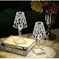 Miniatyrbillede 2 af 4: Italiensk Design Kartell Akryl Natlampe Bordlampe