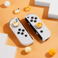 Miniatyrbild 5 av 5: Tumgreppsskydd för Nintendo Switch, söta joystick-skydd med 3D-mönsteröverdrag Mjukt bedårande silikon Analog 4 st kit för Switch/OLED/Lite, katt