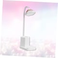 Miniatyrbilde 2 av 5: 1 stk. bordlys for skrivebord hvit pennbeholder bordlampe ladelampeskrivebordslampe ladepultlampe