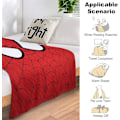 Miniatyrbilde 4 av 5: Superhelt Spider Cover Teppe 152,40 x 127,70 cm Myk Plysj Kast for Sofa Dreiebenk