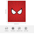 Miniatyrbilde 2 av 5: Superhelt Spider Cover Teppe 152,40 x 127,70 cm Myk Plysj Kast for Sofa Dreiebenk