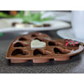 Miniatyrbillede 2 af 5: Chokoladeform Sjov Form Slikform (Hjerte)