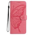 Miniatyrbild 4 av 5: Case for Samsung Galaxy A56 5G with Butterfly Pattern, Wallet Stand, PU Flip Case with Strap - Multicolor