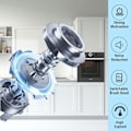 Miniatyrbillede 4 af 7: Elektrisk roterende rengøringsbørste, kraftfuld elektrisk multifunktionsbørste, elektrisk børste med 5 børstehoveder, automatisk rengøringssæt