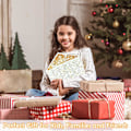 Miniatyrbillede 4 af 5: Træ Julekalender Advent Kalender Box 24 Dage Advent Kalender med LED Lys Nedtællingskalender 24 Opbevarings Skuffer Box til Gaver