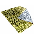 Miniatyrbillede 7 af 8: 10 stk. nødblanketter Foldbar Guld 210x160cm Sølv + Guld-- null ingen
