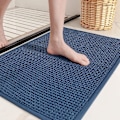 Pikkukuva 1 / 5: Chenille-kylpyhuonematto - Liukumaton, imukykyinen, nopeasti kuivuva, ohut, konepestävä - 16\"x24\" Pieni kylpymatto Matto Kylpyhuoneen lattialle