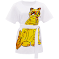 Pikkukuva 5 / 7: ABBA Retrotyylinen Agnetha Fältskog Cosplay-asu Halloween-juhlapuku Kulta Anni L 2XL