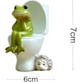 Pikkukuva 2 / 5: Miniatyyripuutarhan keijukonna - Ajatteleva sammakko