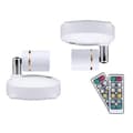 Wireless Spotlights Battery Operated Lamps Indoor Dimmable Led Spotlight Anywhere Rotatable Wall