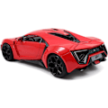 Miniatyrbilde 3 av 5: Toys Fast & Furious Lykan Hypersport 1:24 Diecast Vehicle, Rød