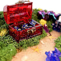 Miniatyrbild 5 av 5: Skattkista Resinform, Silikonform Epoxiharts Smyckesförvaringslåda Liten Smyckeslåda Form