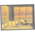 Miniatyrbild 1 av 5: LED-belysning Dekorationsmålning, Vägglampa Skugglampa Ambient Lights Nattlampor LED Lysande Fotoram för Hotellfest Kök Bröllop, S Höst