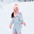 Pikkukuva 4 / 5: Lasten talvihattu, hanskat ja huivi -setti, fleecevuorattu poikien ja tyttöjen pipo, kaula lämmin kauluri hanskat lapsille 2-10-vuotiaille