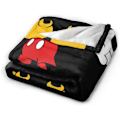 Miniatyrbillede 2 af 5: Sød Anime Cartoon Tæppe Flannel Uld Cover Tæppe Super Blødt Hyggeligt Varmt Plys Sengetøj Til Sofa Stue Soveværelse -50 x40 -E8
