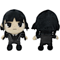 Miniatyrbillede 3 af 3: 3 stk. Wednesday Adams plyslegetøj, søde Adams karakter Adams Family plysdyr, fødselsdagsgaver til fans og børn