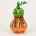 1/2-pack Glaspumpalampor med LED, Guld, Batteridrivna, Höst- och Halloween-dekoration för hemmet Green