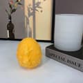 Miniatyrbilde 4 av 5: Silikon påskeform, 3D påskehare egg lysform preget mønster påskeegg hare silikonform håndlaget silikonform lysform såpeform