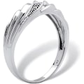 Miniatyrbilde 3 av 4: 14K gullbelagt chunky vridd ring | Croissant Dome Ring | Gull tykke flettede ringer for kvinner