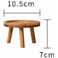 Pikkukuva 2 / 3: Kukkatila Round Shelf - Ulkokäyttöön, Puutarhaan, Olohuoneeseen, Monitoiminen Jakkara, Korkea Jakkara