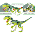 Miniatyrbillede 5 af 5: Creator Velociraptor Dinosaur Byggesæt, Dinosaur Park World Dominion Raptor Model Legetøj Bygning med Bevægelig Kæbe, 16,3”  (533 Dele)