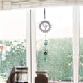 Pikkukuva 3 / 5: Tuulimylly ripustus pyörivällä pallolla ja spiraalihäntä, 360 asteen pyörivä metalliset tuuliveistokset, ruostumattomasta teräksestä valmistetut chimes-Style 3