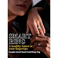 Miniatyrbild 2 av 10: Smart Ring (Matt Svart, 8/9/10/11/12 Extra Large) black No. 9/18 inches