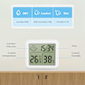 Miniatyrbild 4 av 5: Uppgraderad inomhus termometer hygrometer, digital rumstemperatur hygrometer, mini temperaturmätare fuktighetsmätare för hemmet