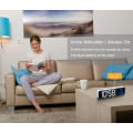 Miniatyrbilde 3 av 3: Digital stor skjerm vekkerklokke for stue soverom dekor LED elektronisk dato temp display vegg elektriske klokker automatisk lysstyrke dimmer