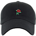 Miniatyrbillede 2 af 3: Rose Flowers Love Good Vibes Mænd Kvinder Dad Hat Baseball Cap Justerbar Unisex