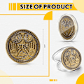 Miniatyrbilde 3 av 4: 10-pakning Ja/Nei Utfordringsmynt Beslutningsmynt Mynter for Godhetssamlere Samlermedaljong Souvenir Spådomskast Mynt Lykkebringende Metallmynter