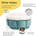 Miniatyrbillede 2 af 5: Mikrofiber Katte- og Hundeseng i Standard Tide Pool