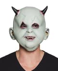 Besatt Djävuls Baby Mask Med Horn multifärg