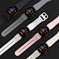 Miniatyrbild 8 av 8: SimpleThings Sport Silikonarmband utan mellanrum för Samsung Galaxy Watch 7/6/5/4 Light Gray Watch7/FE/6/5/5Pro/4
