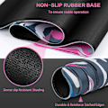 Miniatyrbillede 3 af 3: Gaming Mouse Pad, Canjoy Fluid Pattern Mouse Pad 31.5x15.7inch Stor Udvidet Computer Mouse Mat Keyboard Fuld Skrivebord Mousepad til Gaming, Kontor, Hjem