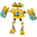 Miniatyrbillede 3 af 5: Gul Wubbox Actionfigur Model - My Monsters  Wubboox Dyr Figur Dukke Plys Legetøj - Fødselsdag Ideelle Gaver Model til Børn, Venner, Spil (256 Stykker)