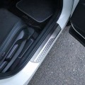 Miniatyrbild 3 av 3: 4PCS Utvändiga dörrtröskelskyddsskyddsskydd passar för Honda All New Vezel HRV HR-V 2022 (svart)