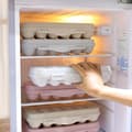 Miniatyrbild 6 av 6: Egg Storage Box, 2 Pieces Egg Box Refrigerator, Plastic Egg Box, Refrigerator Egg Holder, 12 Egg Storage Box, for Egg Storage