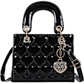 Miniatyrbillede 1 af 5: Punge og håndtasker til kvinder Shiny Patent Ladies PU læder Fashion Top Handle Satchel Skulder Crossbody Totes tasker