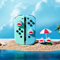 Miniatyrbild 3 av 5: Tumgreppskåpor för Nintendo Switch, söta joystick-skydd med 3D-mönster, mjukt och bedårande silikonanalogt 4-delars kit för Switch/OLED/Lite, söt haj